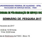 Seminário de Pesquisa 2017